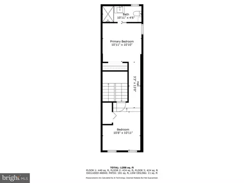 Floorplan - 1018 Boyd St, Baltimore, MD 21223 photo 3 of 4