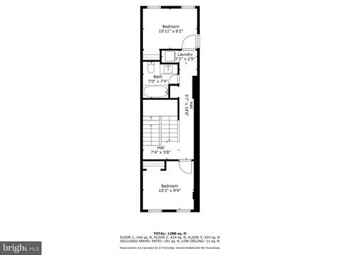 Floorplan - 1018 Boyd St, Baltimore, MD 21223 photo 2 of 4