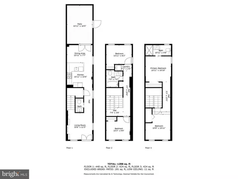 Floorplan - 1018 Boyd St, Baltimore, MD 21223 photo 4 of 4