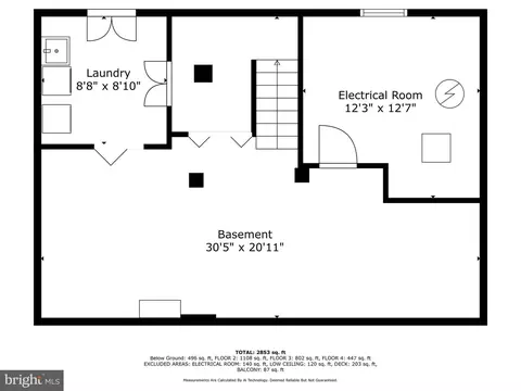 Floorplan - 303 Cedarcroft Rd, Baltimore, MD 21212 photo 5 of 5