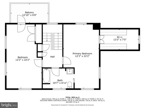 Floorplan - 303 Cedarcroft Rd, Baltimore, MD 21212 photo 3 of 5