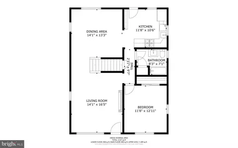Floorplan - 7609 Windy Rdg, Baltimore, MD 21236 photo 1 of 3