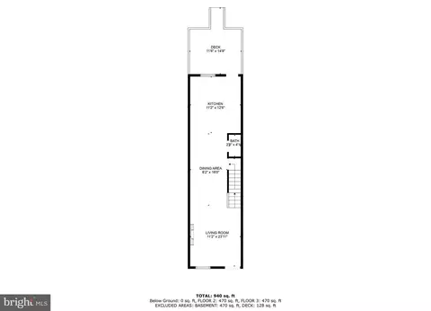 Floorplan - 2504 E Madison St, Baltimore, MD 21205 photo 1 of 4