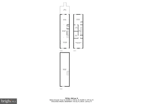 Floorplan - 2504 E Madison St, Baltimore, MD 21205 photo 3 of 4