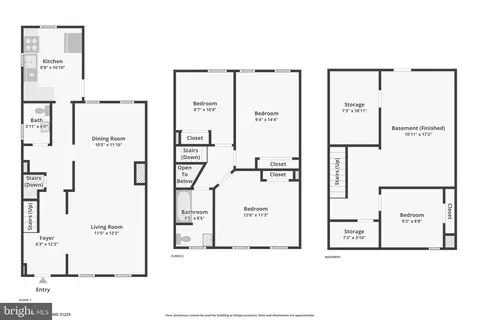 Floorplan - 3703 5th St, Brooklyn, MD 21225 photo 4 of 4