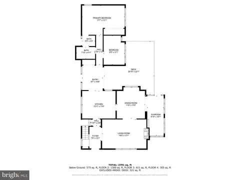 Floorplan - 6211 Pinehurst Rd, Baltimore, MD 21212 photo 2 of 5