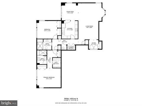 Floorplan - 10 E Lee St #1009, Baltimore, MD 21202 photo 1 of 1