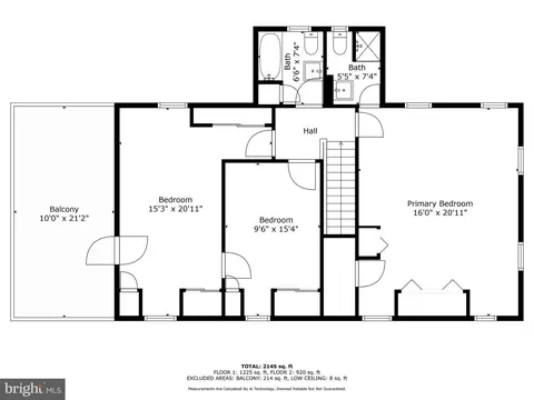 Floorplan - 7020 Wallis Ave, Baltimore, MD 21215 photo 2 of 3