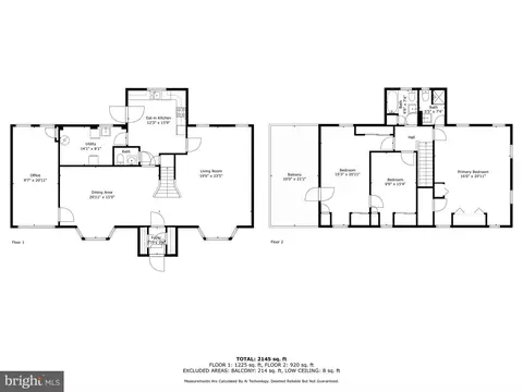 Floorplan - 7020 Wallis Ave, Baltimore, MD 21215 photo 3 of 3