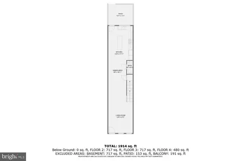 Floorplan - 838 Harlem Ave, Baltimore, MD 21201 photo 2 of 4
