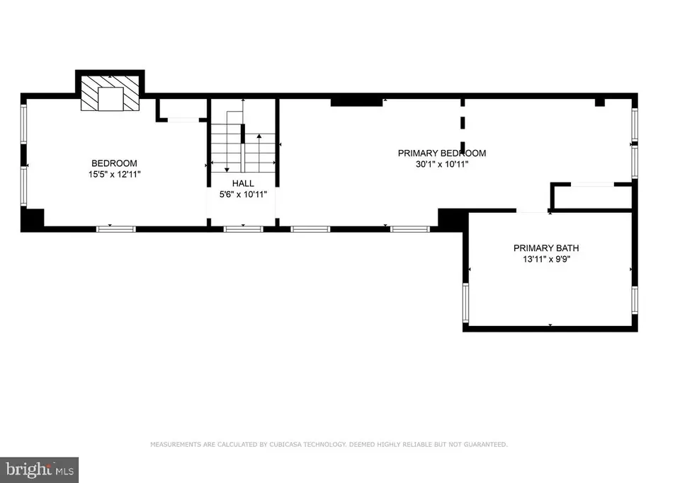 Floorplan - 808 Hollins St, Baltimore, MD 21201 photo 2 of 3