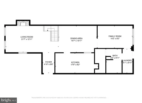 Floorplan - 808 Hollins St, Baltimore, MD 21201 photo 1 of 3