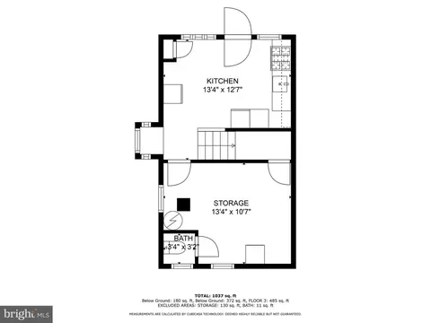 Floorplan - 4531 Shamrock Ave, Baltimore, MD 21206 photo 1 of 4