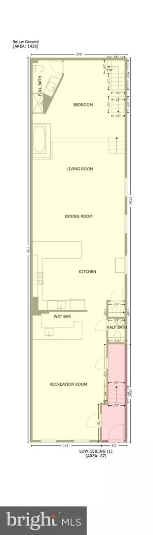 Floorplan - 524 S Wolfe St, Baltimore, MD 21231 photo 7 of 9