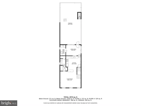 Floorplan - 524 S Wolfe St, Baltimore, MD 21231 photo 4 of 9