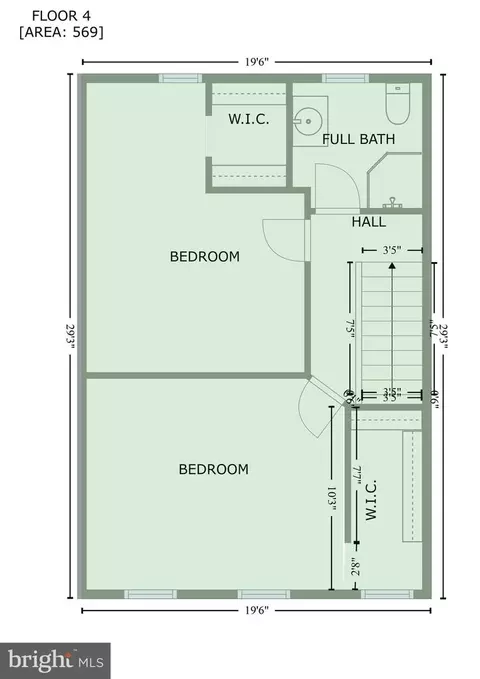 Floorplan - 524 S Wolfe St, Baltimore, MD 21231 photo 9 of 9