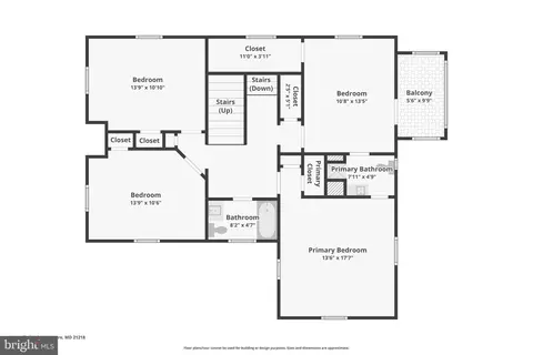Floorplan - 311 Suffolk Rd, Baltimore, MD 21218 photo 2 of 5