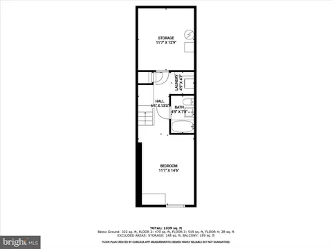 Floorplan - 1803 Jackson St, Baltimore, MD 21230 photo 3 of 5