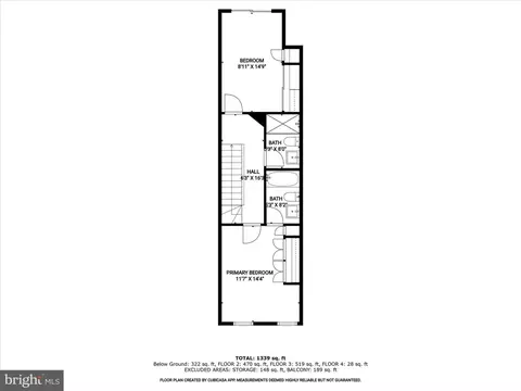 Floorplan - 1803 Jackson St, Baltimore, MD 21230 photo 2 of 5