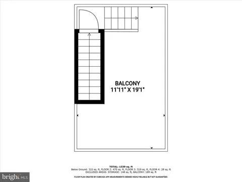 Floorplan - 1803 Jackson St, Baltimore, MD 21230 photo 4 of 5