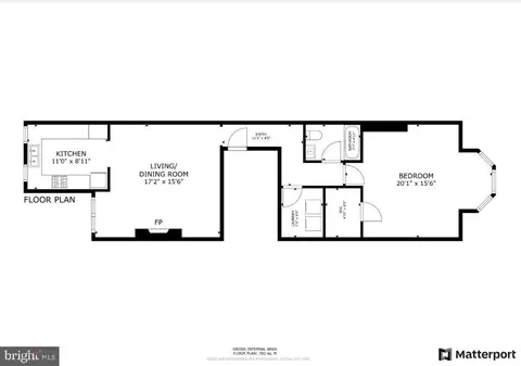 Floorplan - 11 W Biddle St #11B, Baltimore, MD 21201 photo 1 of 1