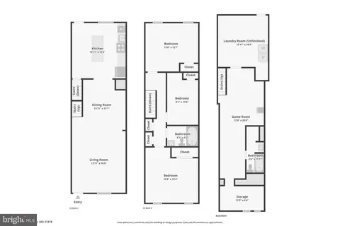 Floorplan - 616 E 36th St, Baltimore, MD 21218 photo 2 of 2