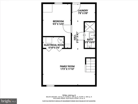 Floorplan - 5358 Cordelia Ave, Baltimore, MD 21215 photo 3 of 4