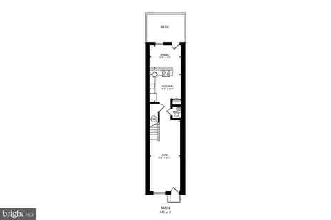 Floorplan - 312 S Regester St, Baltimore, MD 21231 photo 2 of 2