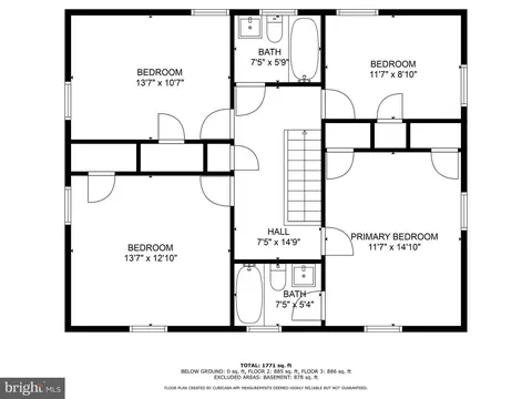 Floorplan - 7 E Madison St, Baltimore, MD 21202 photo 2 of 4