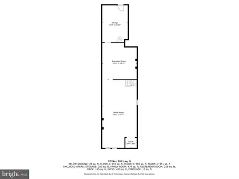 Floorplan - 253 Robert St, Baltimore, MD 21217 photo 4 of 5