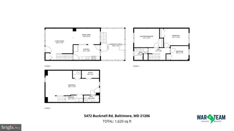 Floorplan - 5472 Bucknell Rd, Baltimore, MD 21206 photo 4 of 4