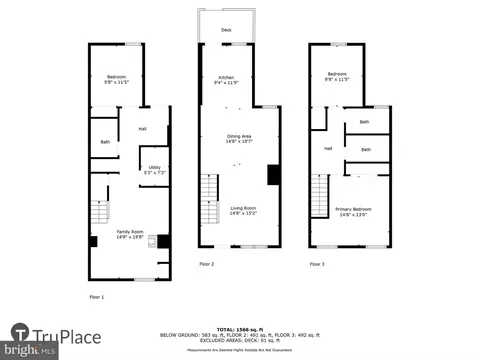 Floorplan - 708 Oldham St, Baltimore, MD 21224 photo 1 of 4