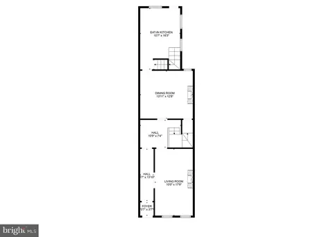Floorplan - 1606 E Biddle St, Baltimore, MD 21213 photo 4 of 4