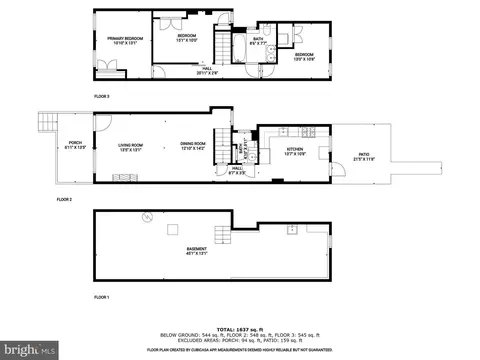 Floorplan - 3438 Hickory Ave, Baltimore, MD 21211 photo 1 of 4