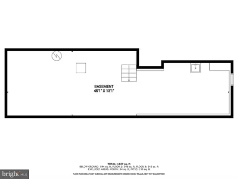 Floorplan - 3438 Hickory Ave, Baltimore, MD 21211 photo 4 of 4