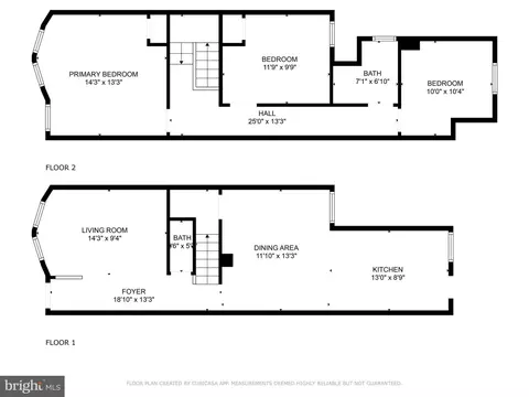 Floorplan - 412 E 27th St, Baltimore, MD 21218 photo 1 of 1