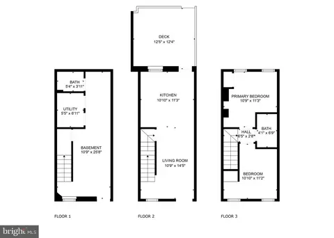 Floorplan - 644 Wyeth St, Baltimore, MD 21230 photo 1 of 4