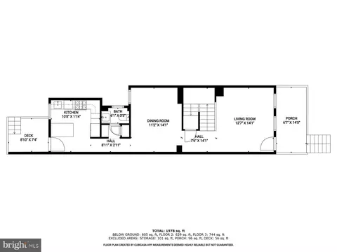 Floorplan - 1632 Ruxton Ave, Baltimore, MD 21216 photo 2 of 3
