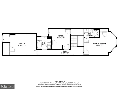 Floorplan - 1632 Ruxton Ave, Baltimore, MD 21216 photo 3 of 3