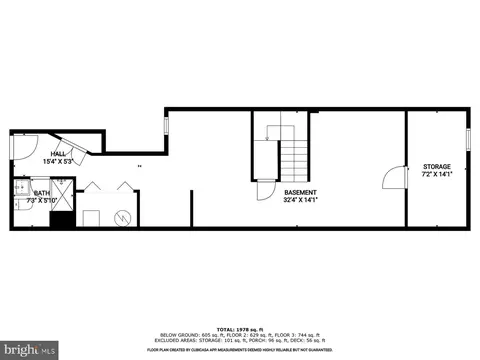 Floorplan - 1632 Ruxton Ave, Baltimore, MD 21216 photo 1 of 3