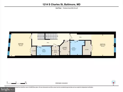 Floorplan - 1214 S Charles St, Baltimore, MD 21230 photo 2 of 4