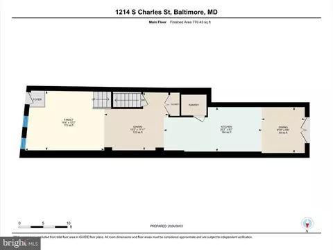 Floorplan - 1214 S Charles St, Baltimore, MD 21230 photo 1 of 4
