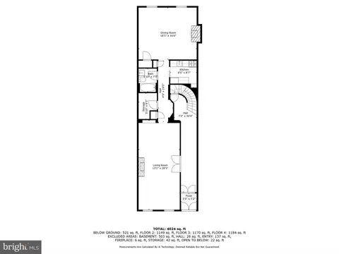 Floorplan - 207 W Lanvale St, Baltimore, MD 21217 photo 2 of 5