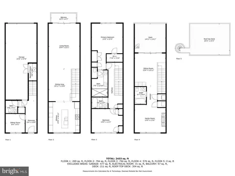 Floorplan - 1741 Aliceanna St, Baltimore, MD 21231 photo 1 of 6