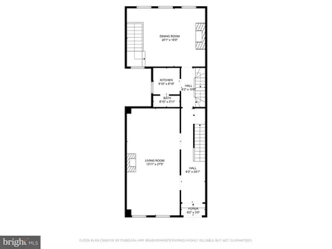Floorplan - 229 W Lanvale St W, Baltimore, MD 21217 photo 5 of 6
