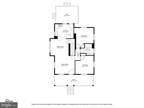 Floorplan - 4807 Pilgrim Rd, Baltimore, MD 21214 photo 1 of 3