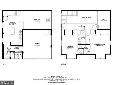 Floorplan - 1123 Durst St, Baltimore, MD 21230 photo 3 of 5