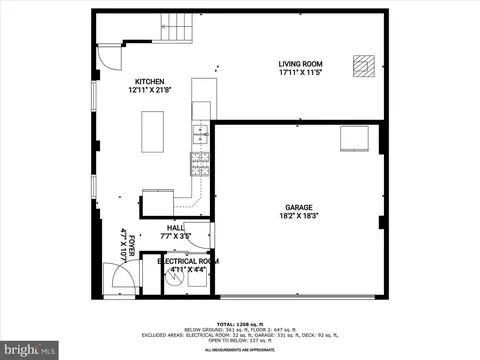 Floorplan - 1123 Durst St, Baltimore, MD 21230 photo 2 of 5