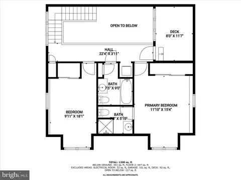 Floorplan - 1123 Durst St, Baltimore, MD 21230 photo 1 of 5
