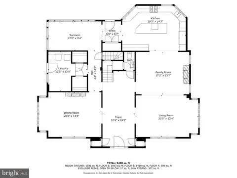 Floorplan - 7 Midvale Rd, Baltimore, MD 21210 photo 1 of 5